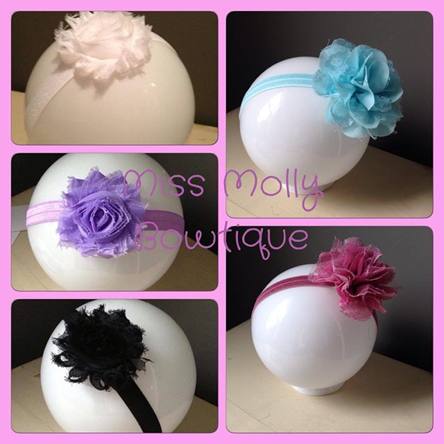 Miss Molly Boutique headband package