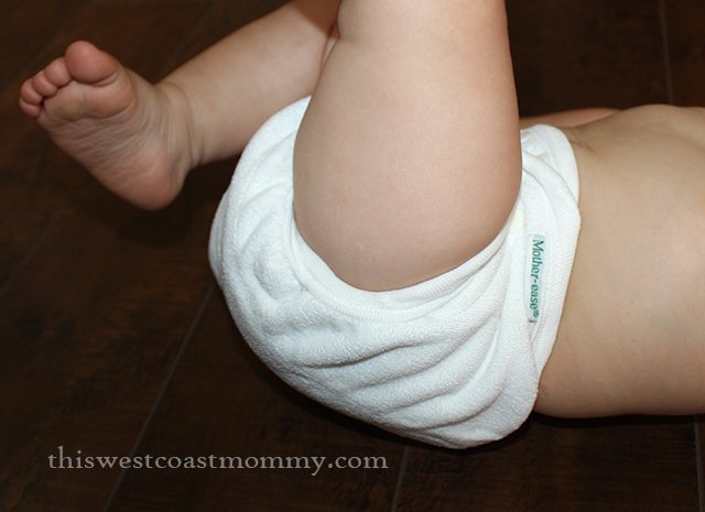 Mother-ease One Size Fitted Diaper close-up