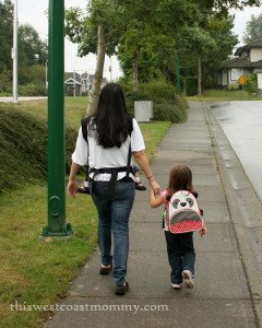Walking to School - Extending Natural Living into the Classroom | This West Coast Mommy