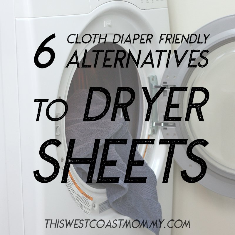 6 Cloth Diaper Safe Alternatives to Dryer Sheets