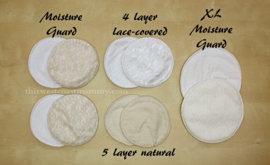 Milk Diapers reusable nursing pads review - This West Coast Mommy