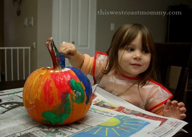 Pumpkin painting