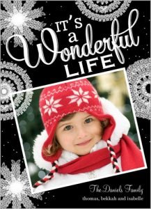 Wonderful Life Flurries card