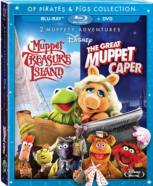 The Great Muppet Caper & Muppet Treasure Island 2 Movie Collection on Blu-ray