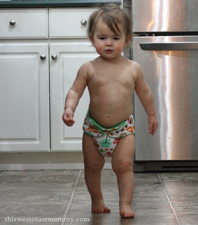 Nic and Elli Hybrid Fitted #ClothDiaper Review - use with or without a cover!