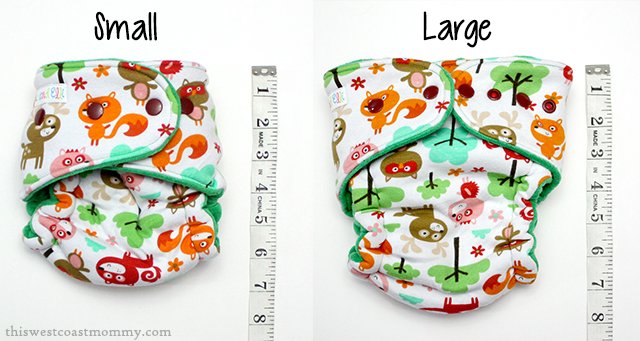 Nic and Elli Hybrid Fitted #ClothDiaper Review - fits 10-40 pounds