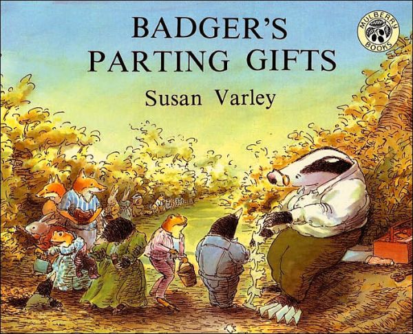 Books to help your child deal with the death of a grandparent: Badger's Parting Gifts by Susan Varley (HarperCollins)