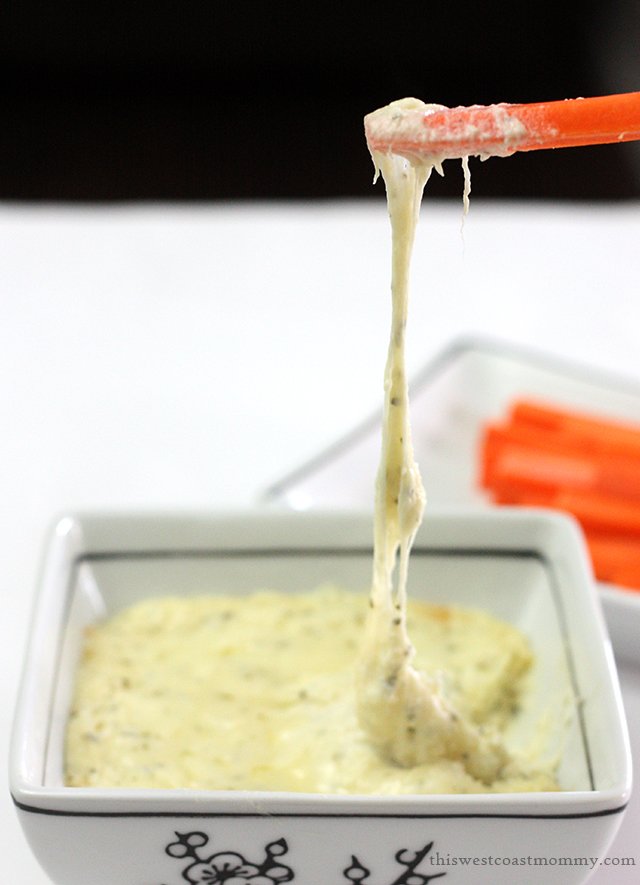 Hot Cheesy Crab Dip made with Kraft Shredded Cheese with a Touch of Philadelphia #MemorableMelts