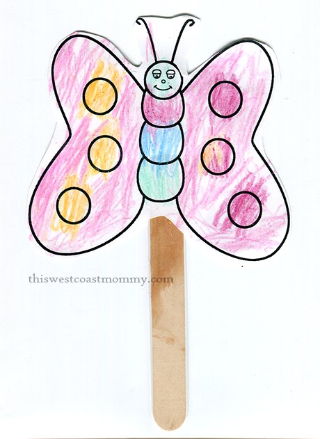butterfly stick