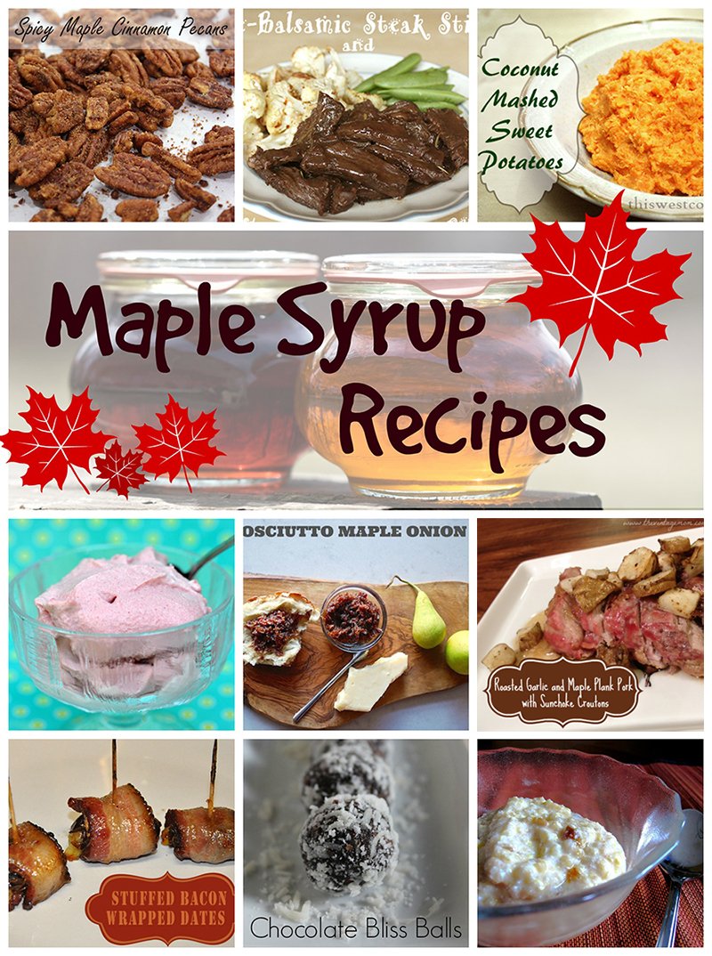 Canada Day maple syrup gluten-free recipe roundup