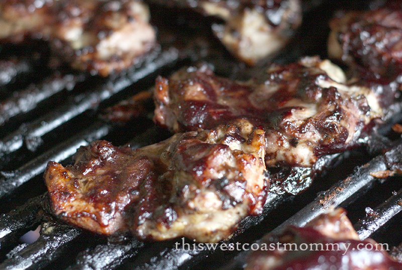 Blueberry Barbecued Chicken