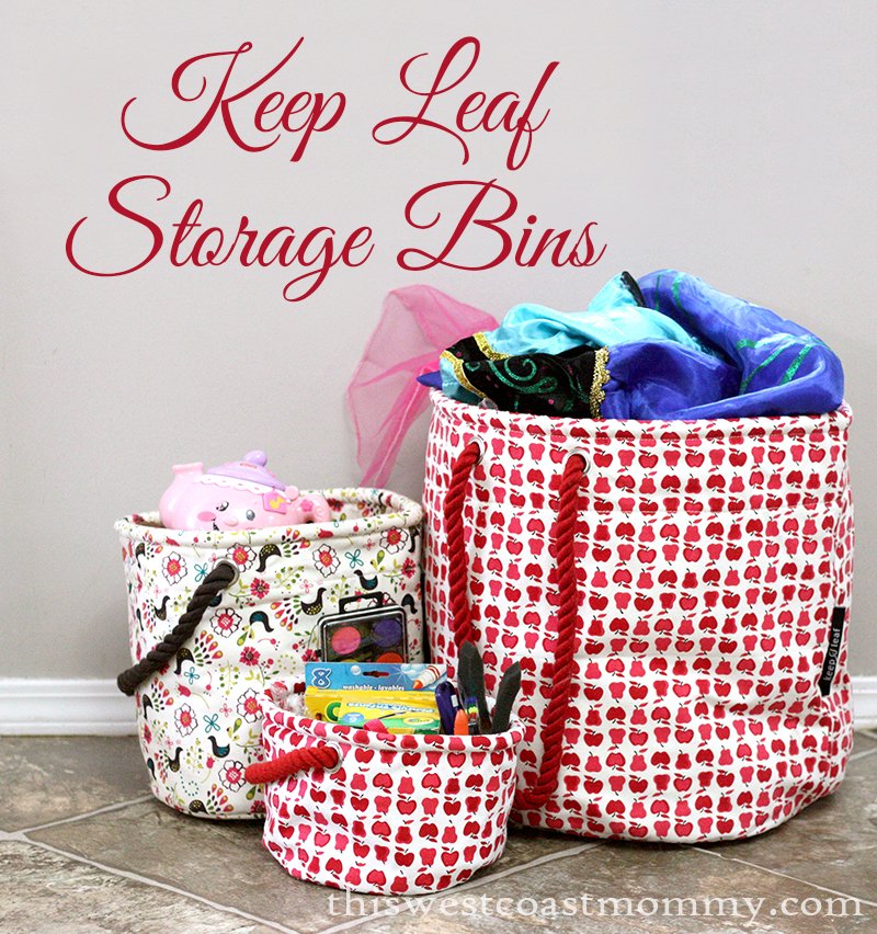 Keep Leaf storage bins