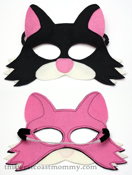 Mouse & Moose cat play mask