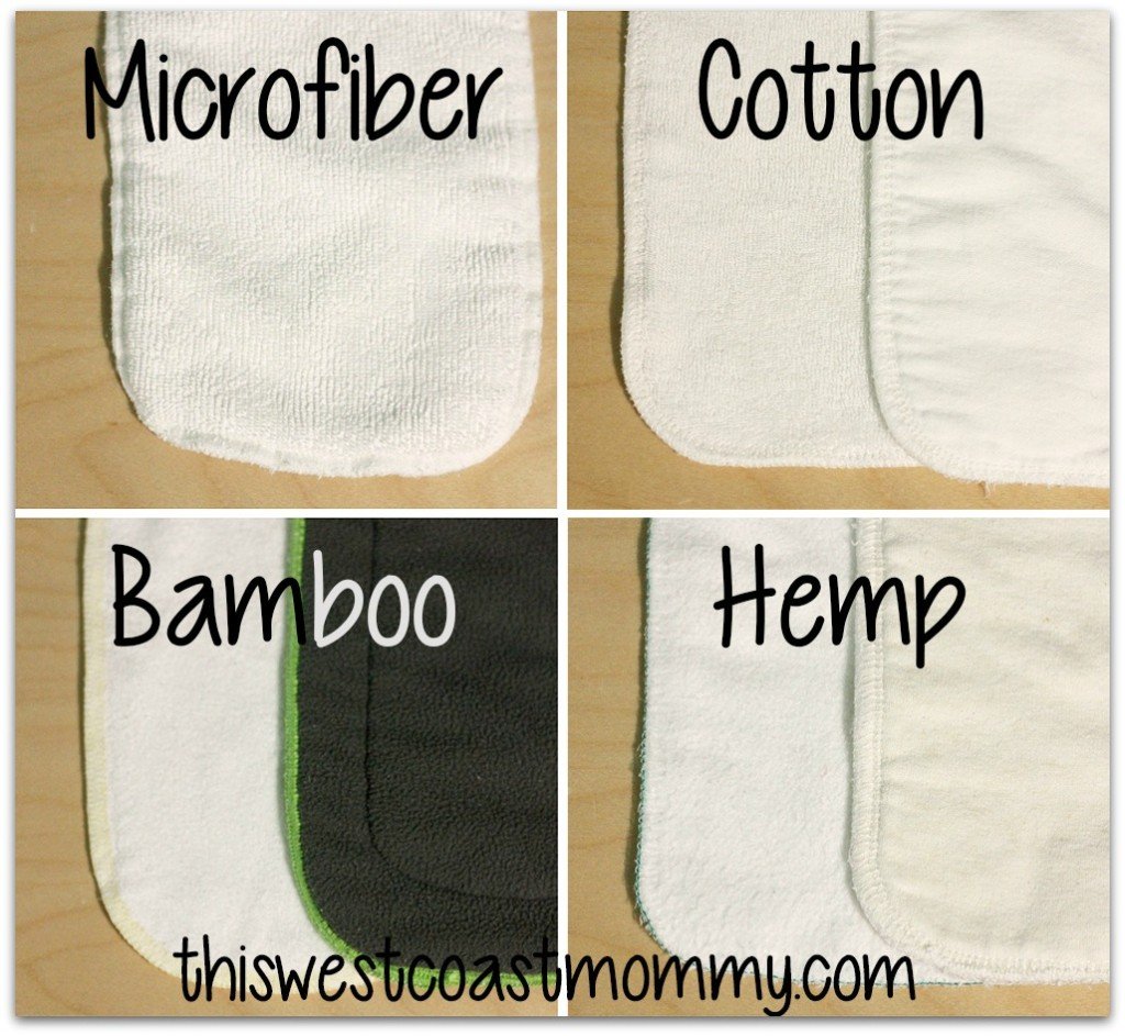 5 Layers Natural bamboo cotton waterproof diaper insert Reusable baby nappies FO 
