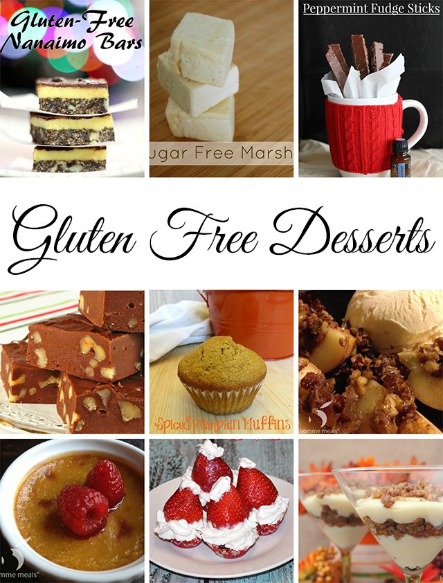 Gluten-free desserts