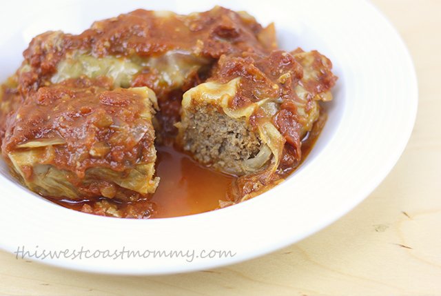 These grain-free cabbage rolls are a healthy meal that my whole family enjoys!