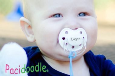 Pacidoodle Personalized Pacifiers set giveaway