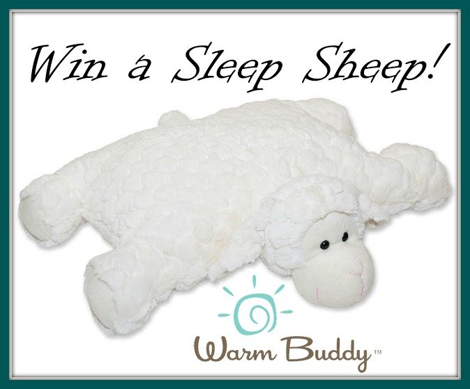 Win a Sleep Sheep with a hidden heat/ice pack inside! (US/CAN, 2/18)