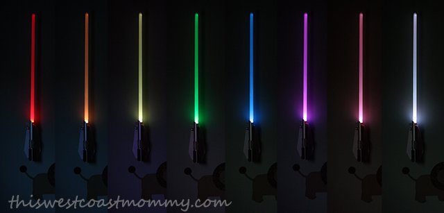 Change the colours of your Lightsaber Room Light!