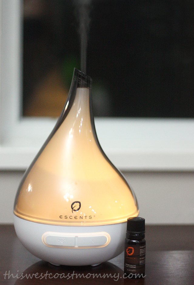 It's so easy to freshen and scent your home safely with an ultrasonic essential oils diffuser. 