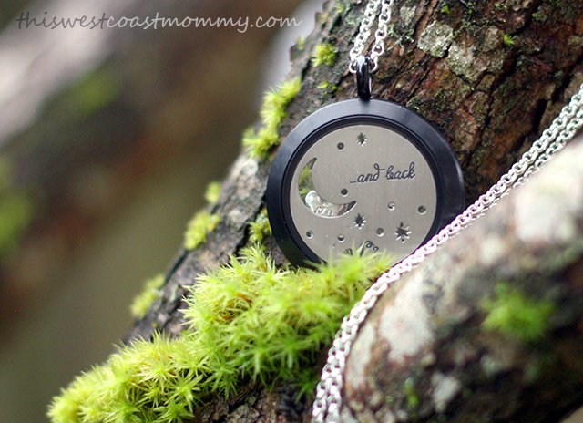My Origami Owl Living Locket necklace tells the story of my family.