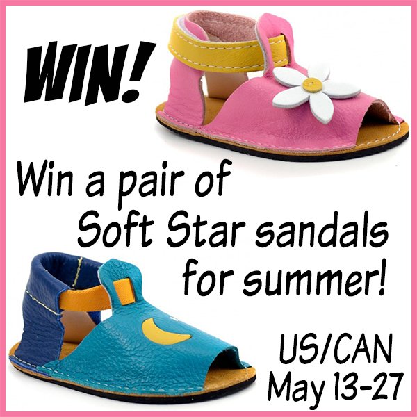 Win a pair of Soft Star children's sandals (US/CAN, 5/27)