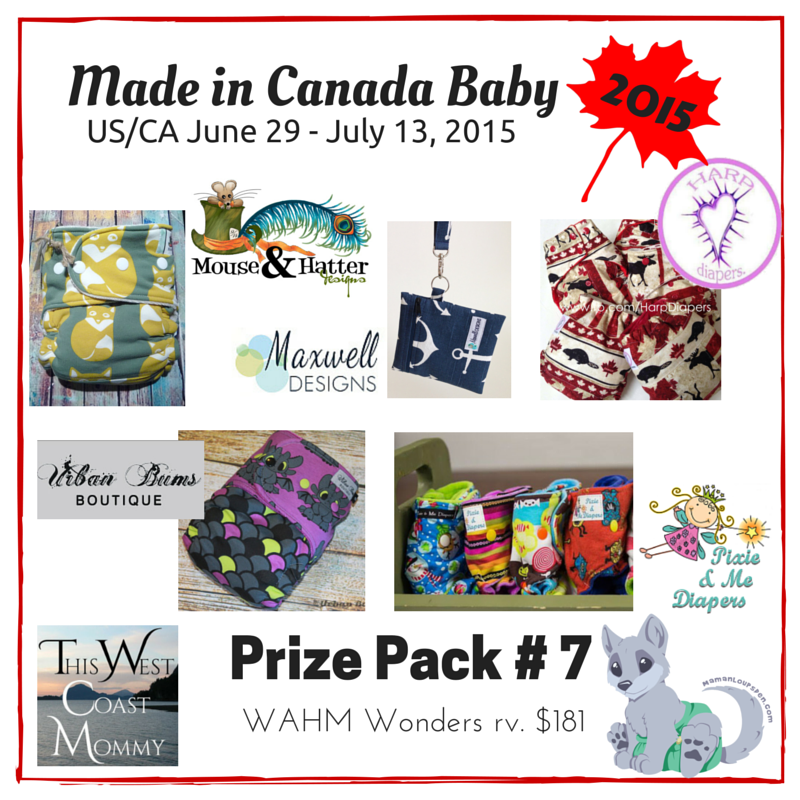 Win $1550 in Prizes in the Made in Canada Baby Giveaway - 10 Winners! (CAN/US, 7/13)
