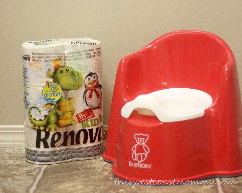 Renova kids' toilet paper works great for potty training!