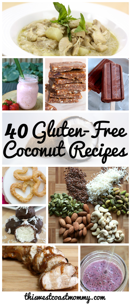 Celebrate all things coconut with 40 delicious and gluten-free coconut recipes!