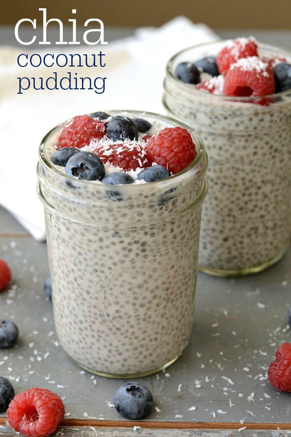 Chia Coconut Pudding - Real Food Real Deals