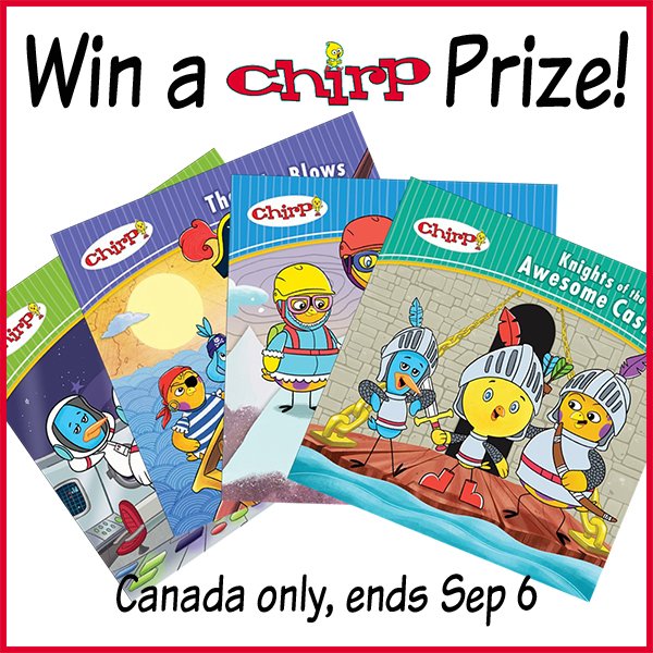 Win a Chirp prize pack! (CAN, 9/6)