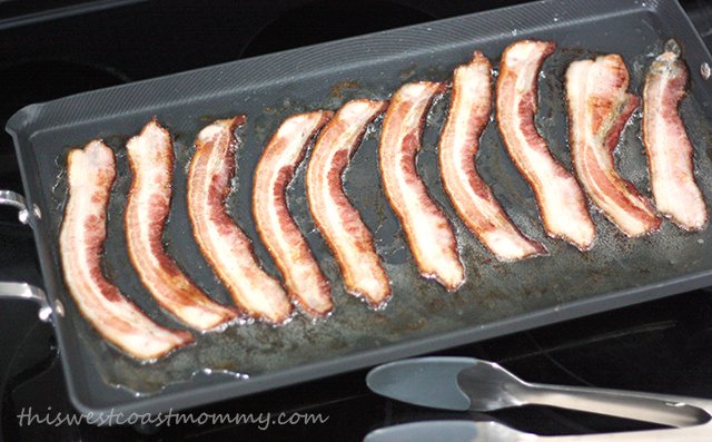 Cook 10 slices of bacon at once!