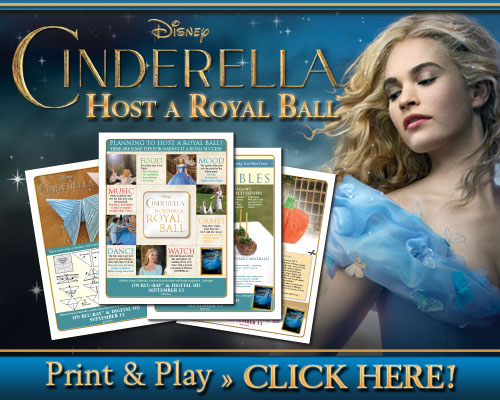 Host a royal ball with Cinderella