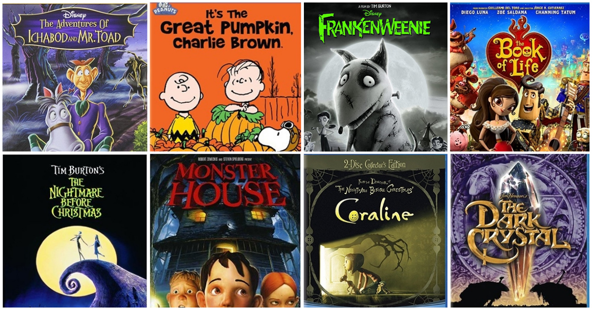 27 Family-Friendly Animated Movies for Halloween | This West Coast Mommy