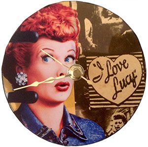 I Love Lucy clock