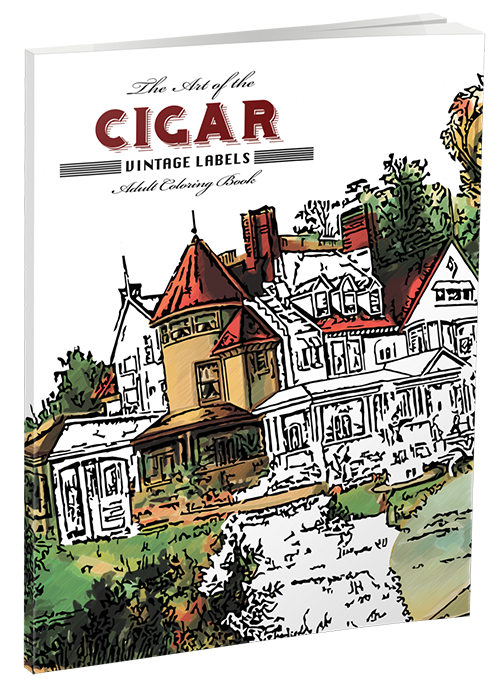 The Art of the Cigar: Vintage Labels Coloring Book