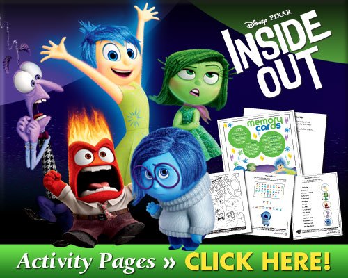Inside Out Activity Pages