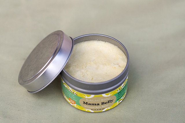 BALM! Baby's Mama Belly smells and feels so luxurious, and the moisture lasts all day.