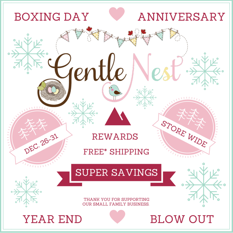 Gentle Nest Boxing Day Sale