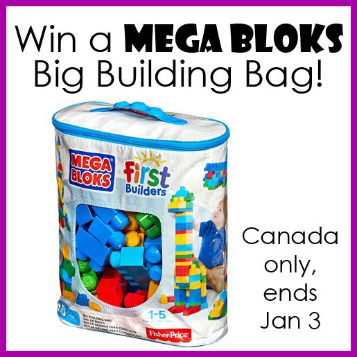 Win a MEGA BLOKS Big Building Bag (CAN, Jan 3)
