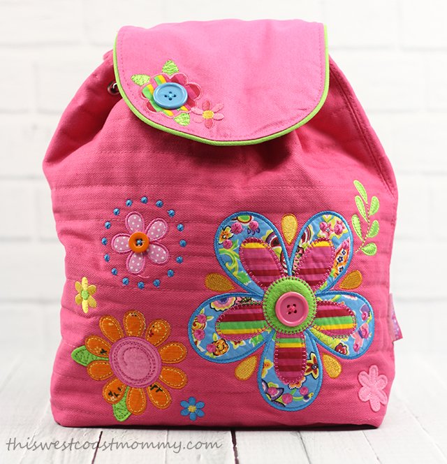 flower signature backpack