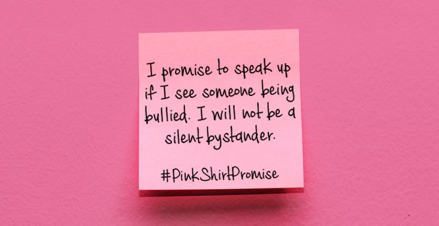What's your #PinkShirtPromise?