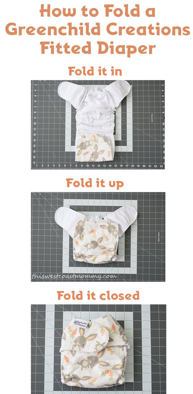 How to fold a GCC diaper