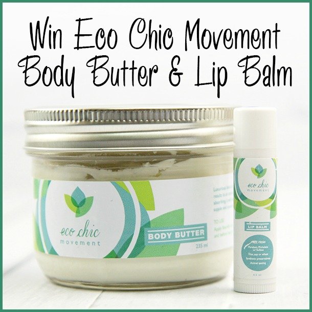 Win Eco Chic Movement Body Butter and Lip Balm (US/CAN, 3/17)