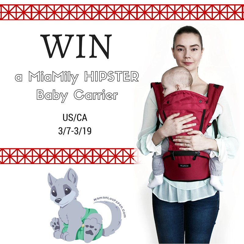Win a MiaMily Hipster Baby Carrier (US/CAN, Mar 19)