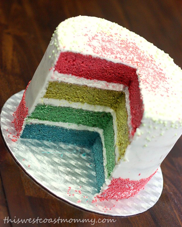 rainbow cake