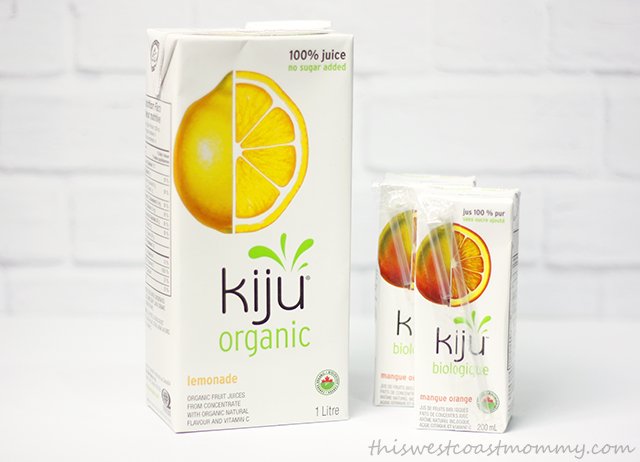Kiju Organics samples