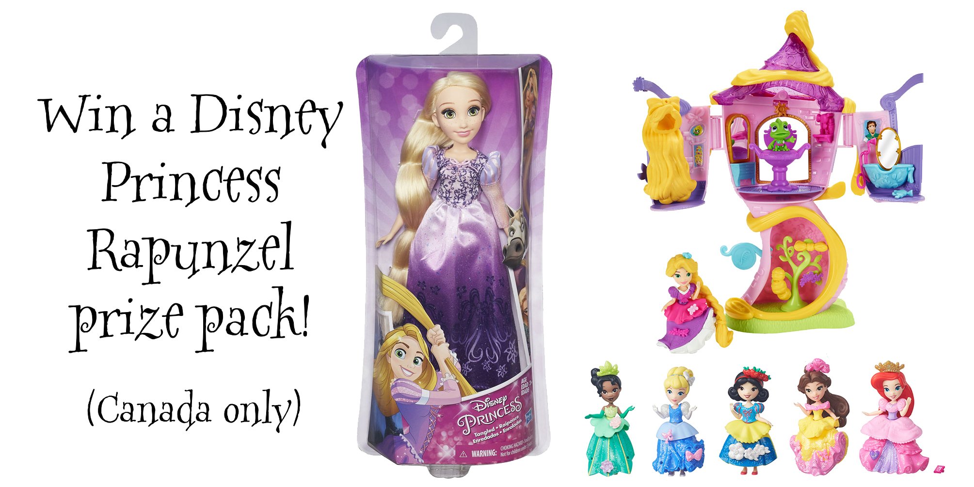Disney Princess Rapunzel Snap Ins New in Package 