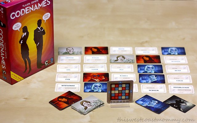Codenames party game