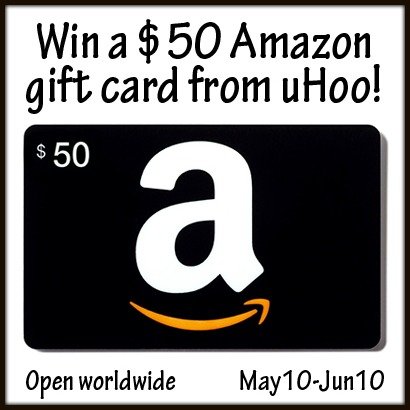 Win a $50 Amazon gift card from uHoo (WW, 6/10)